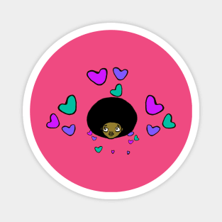 Afro Love (Black Lives Magical Edition) Magnet